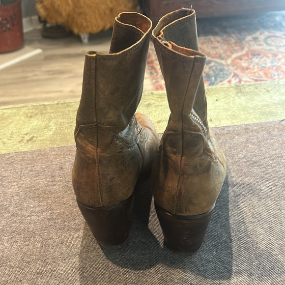 Corral Women’s Rosalie Indie Spirit Brown Western Ankle Boots Size 9 Festival - Picture 3 of 7